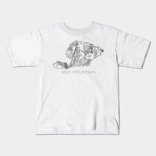 Red Mountain Resort 3D Kids T-Shirt